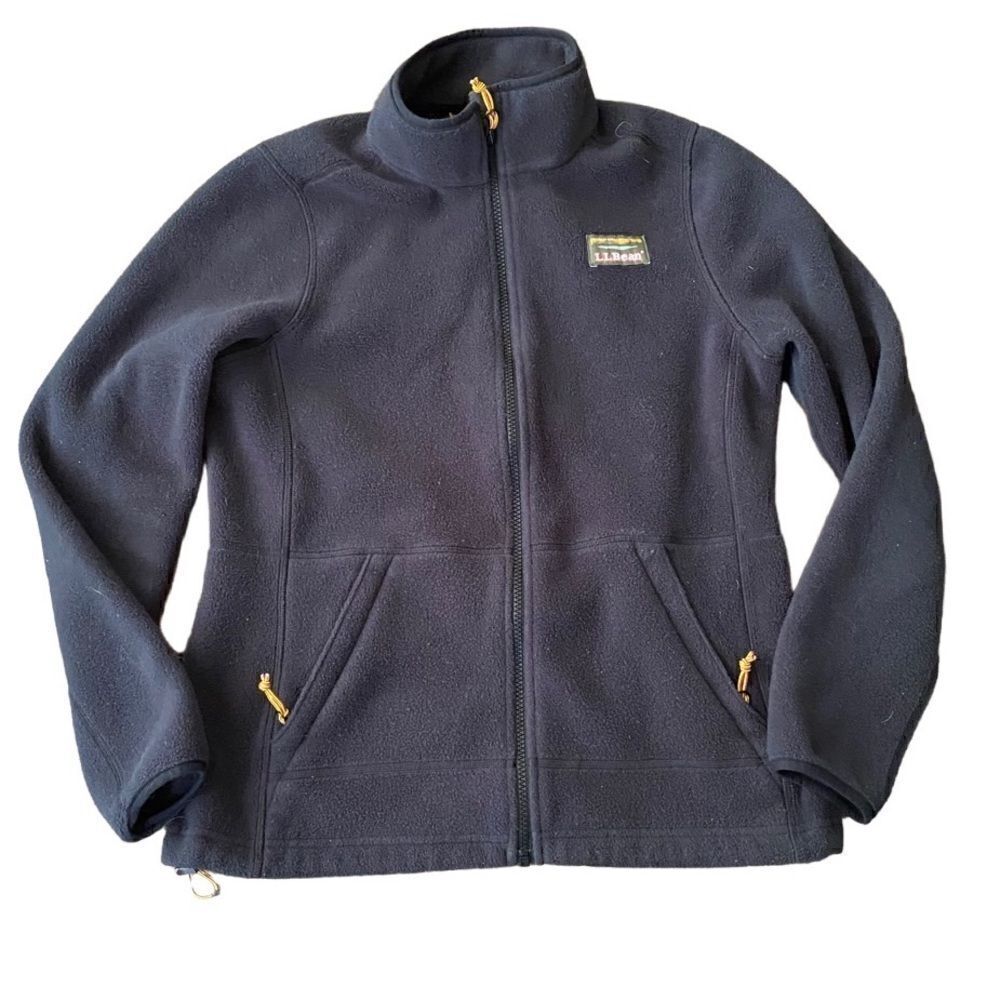 L.L. Bean Fleece Mountain Classic Zip Jacket Small - Picture 2 of 5
